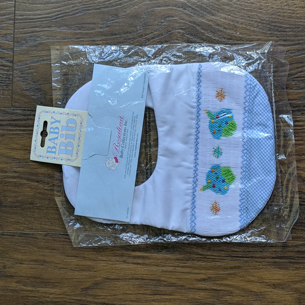 Rosalina Collection Smocked Bib